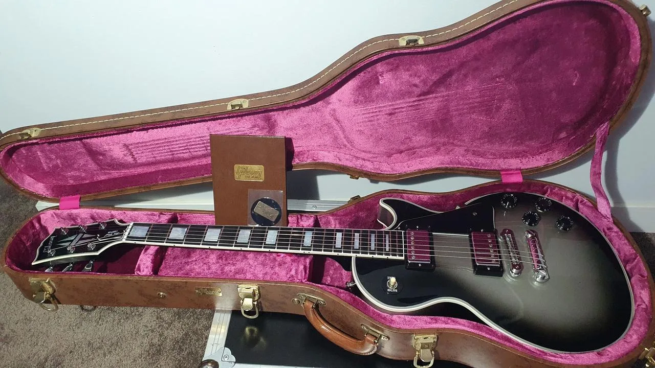 2013 Gibson Custom Shop Les Paul Custom Silverburst