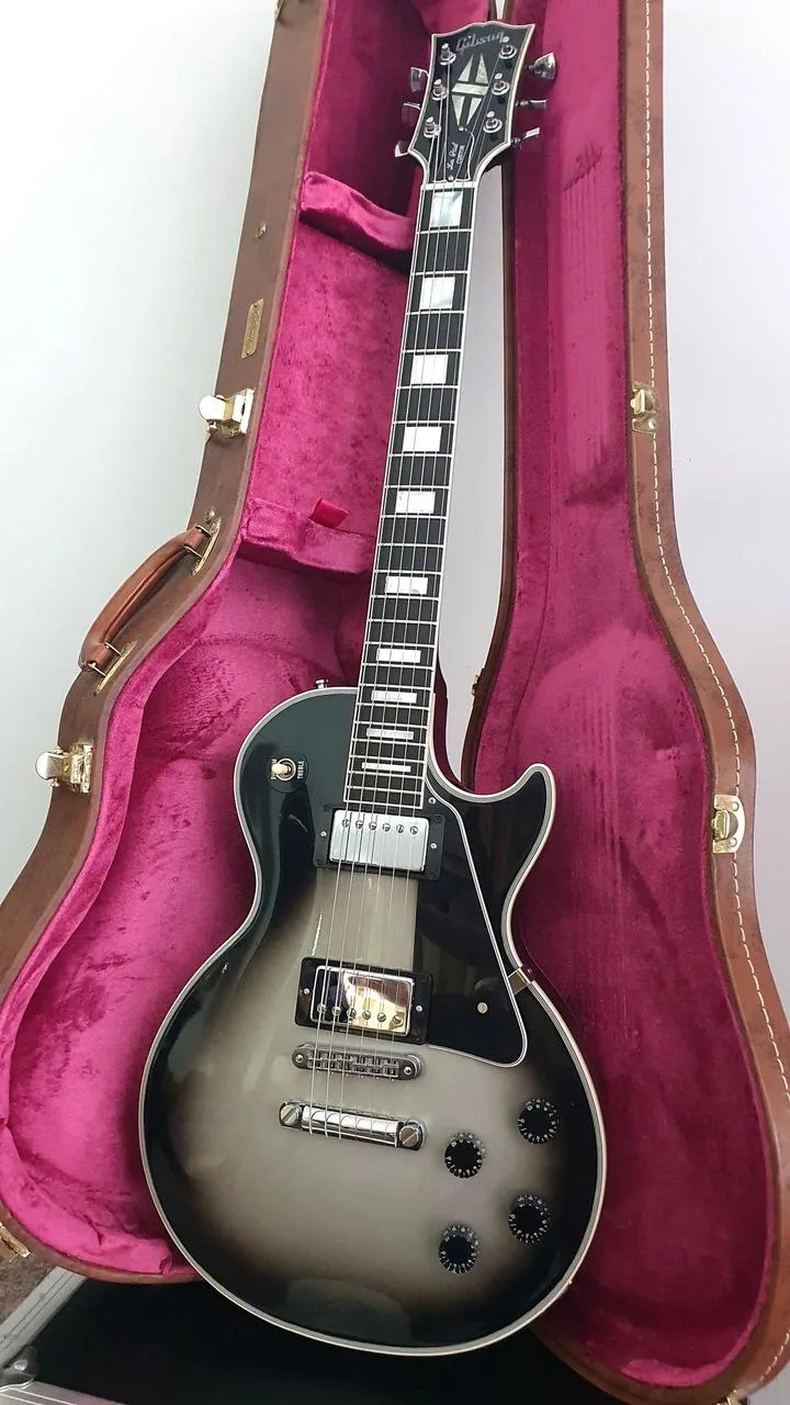 2013 Gibson Custom Shop Les Paul Custom Silverburst