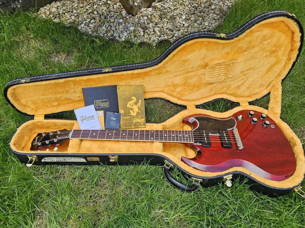 2022 Gibson Custom Shop '63 SG Special Cherry Red VOS
