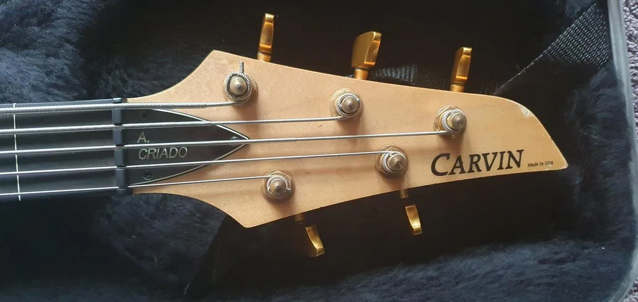 Carvin LB-75F 5-strunová Fretless Basa Natural /Made in USA/