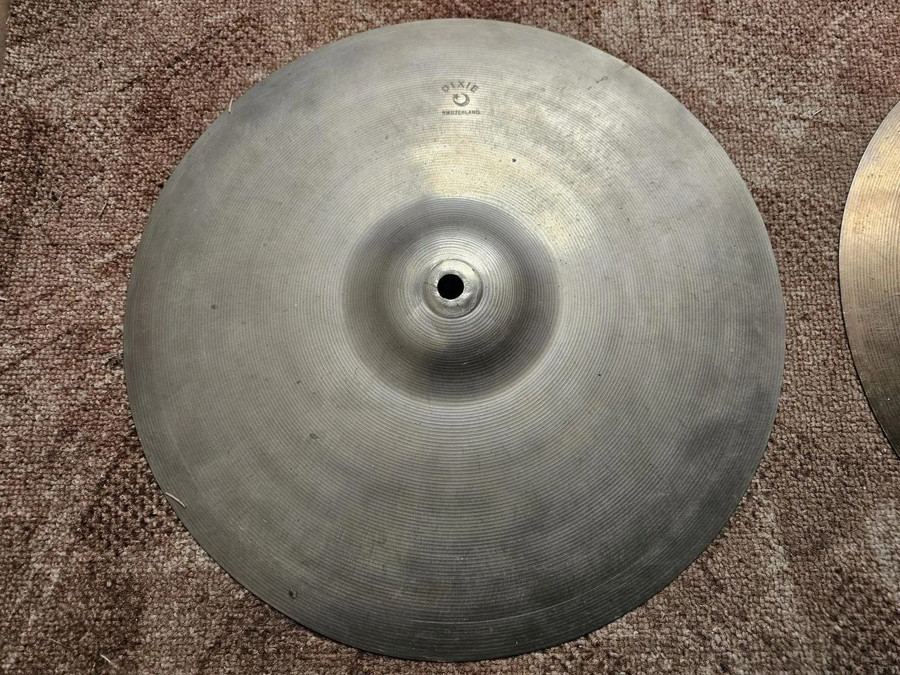Vintage 14" Dixie (Paiste) HiHat / Crash - 60-te roky