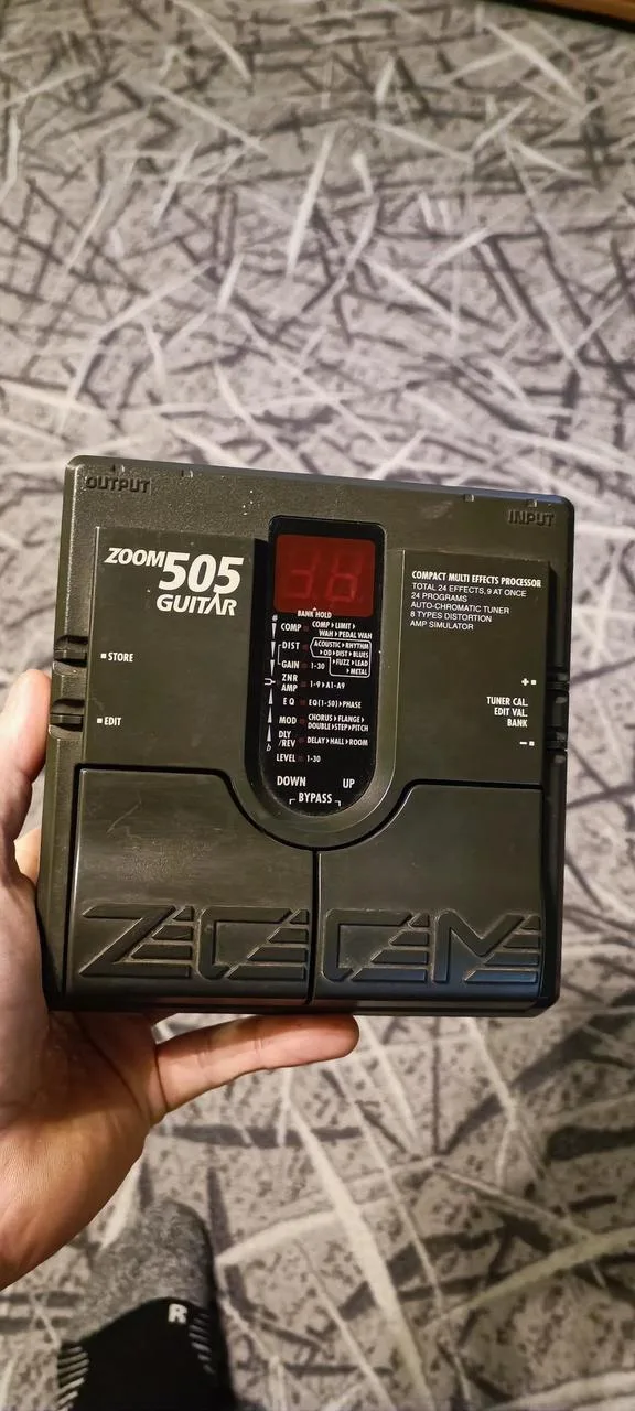 Kytarový Multiefekt - ZOOM 505 GUITAR