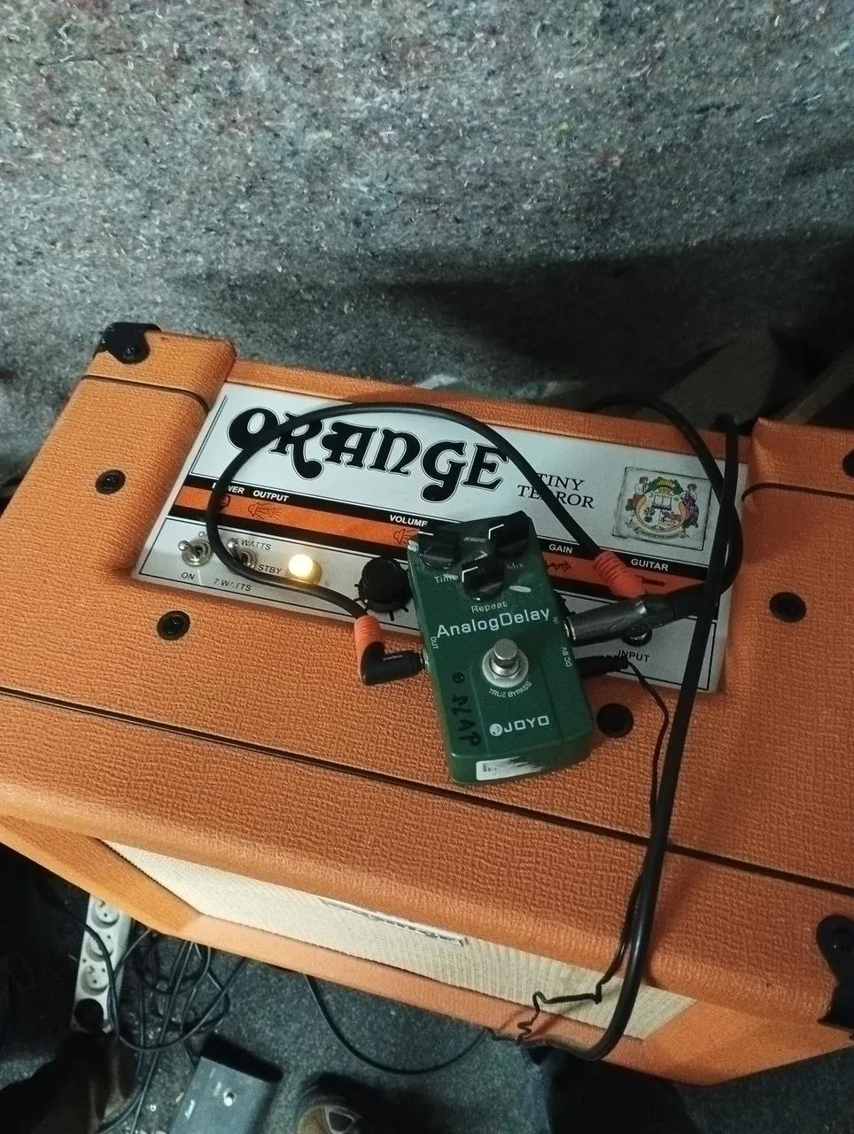 Orange Tiny Terror kombo