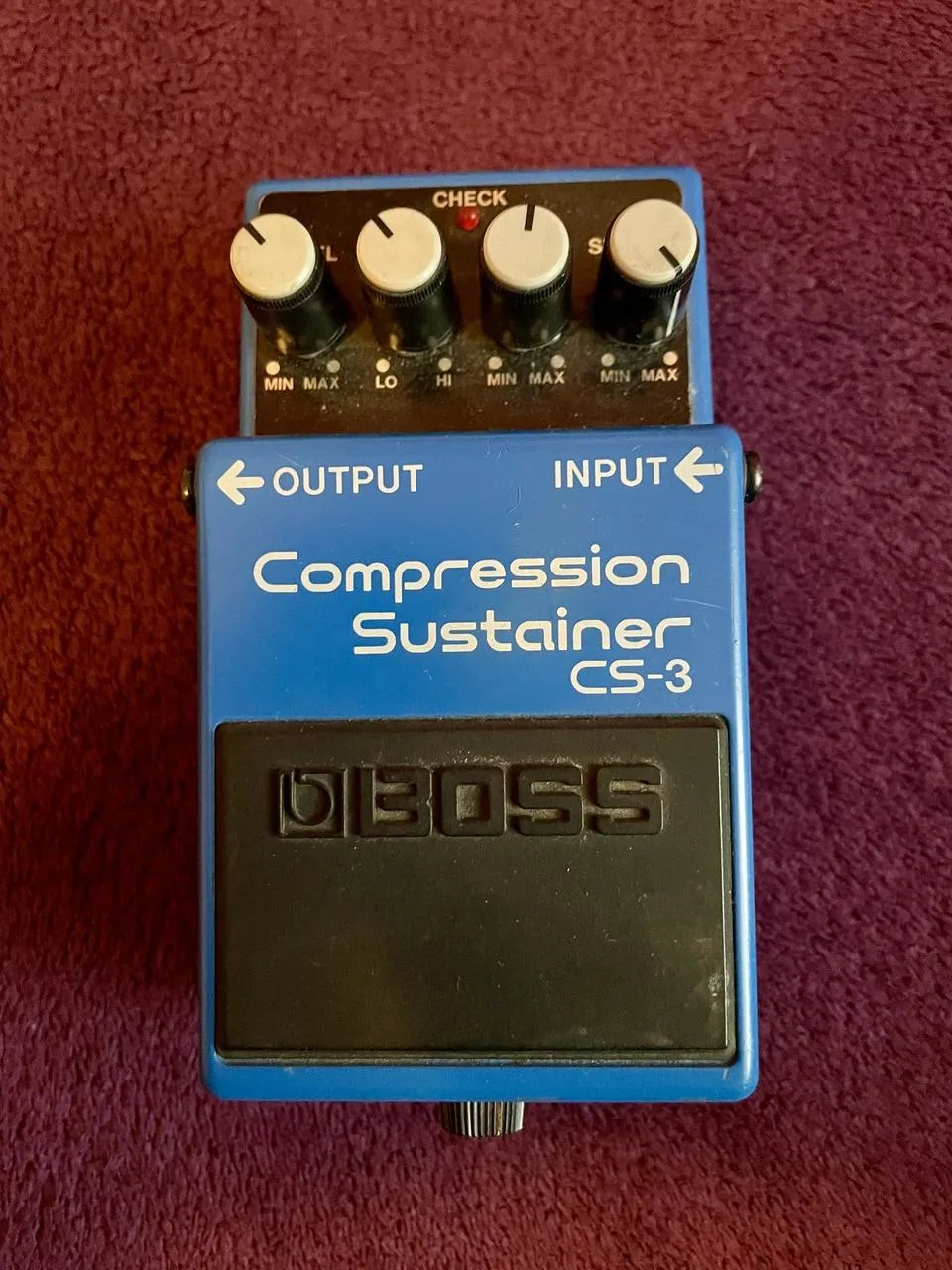 BOSS CS-3 Compression Sustainer