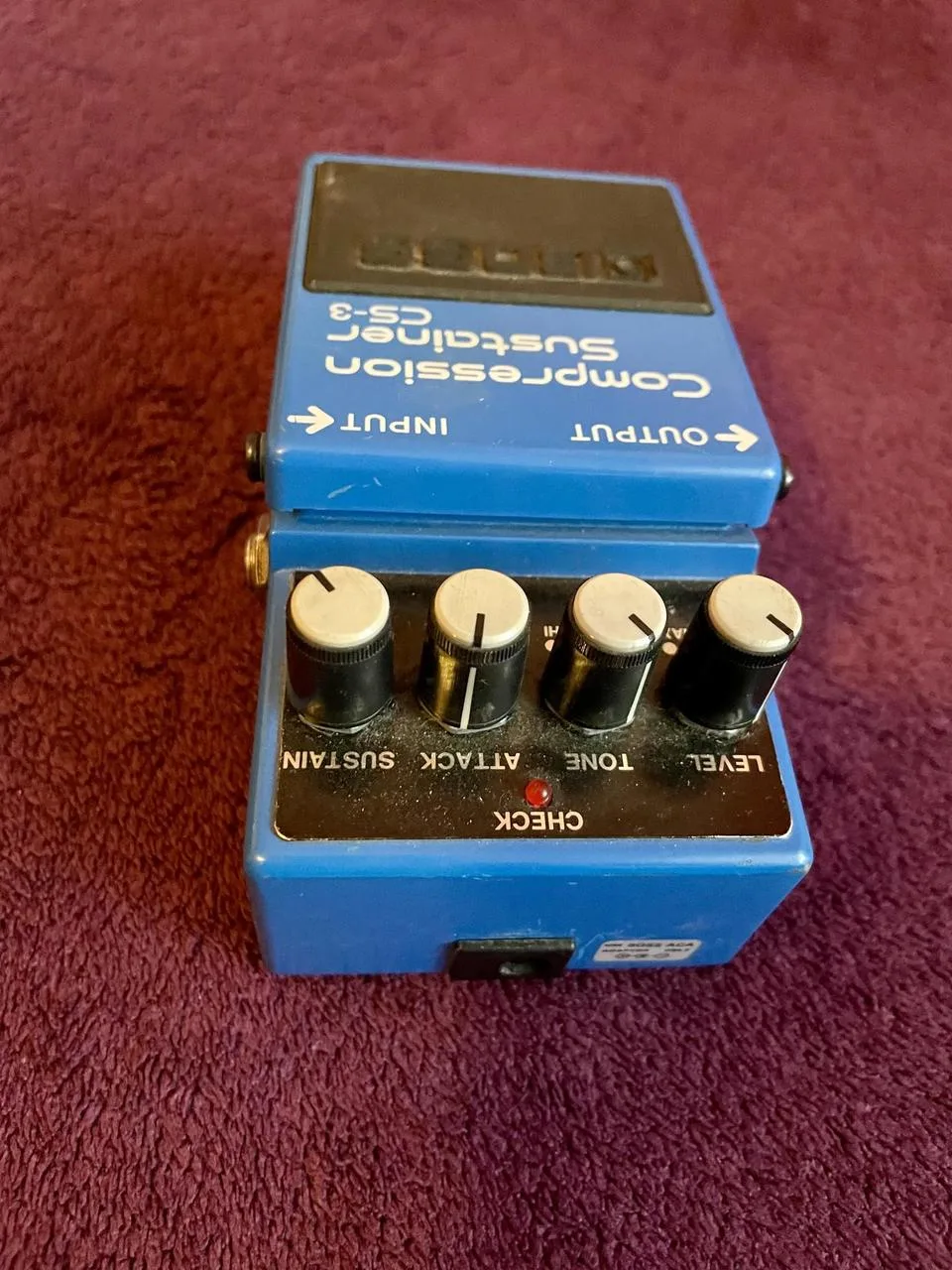 BOSS CS-3 Compression Sustainer