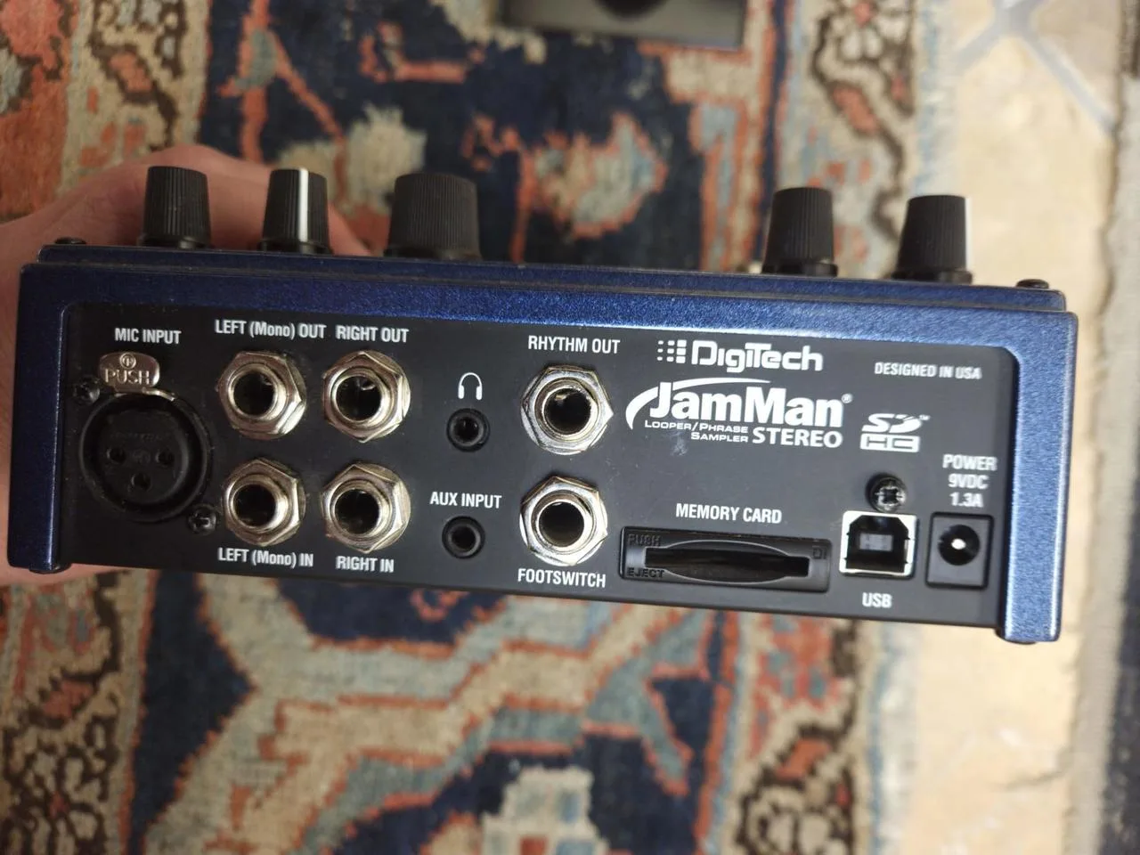 DigiTech JamMan Stereo – looper a phrase sampler
