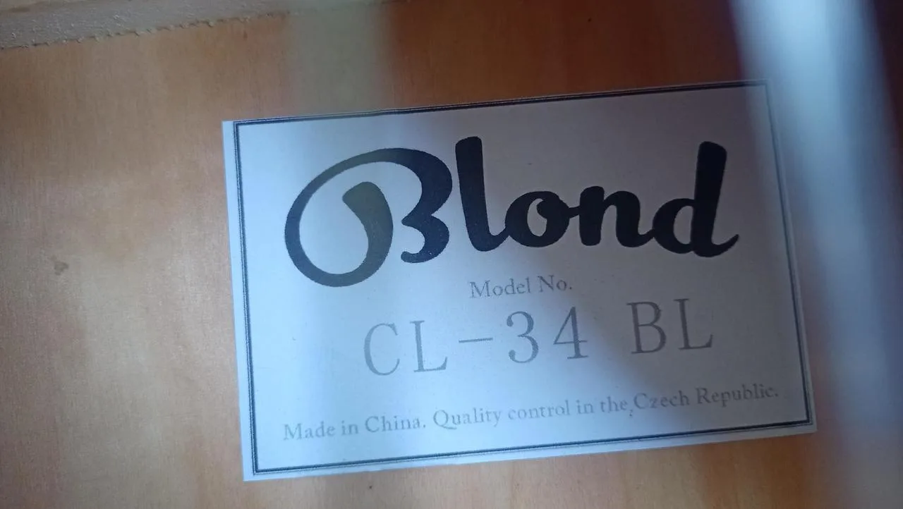 KLASICKÁ 3/4 KYTARA BLOND JAK NOVÁ