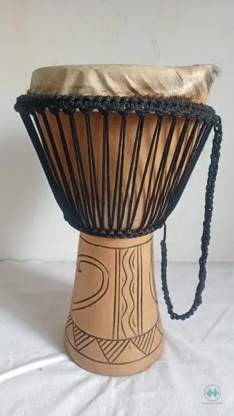 AFICKÉ DJEMBE MASIV výška 60cm, průměr 33cm