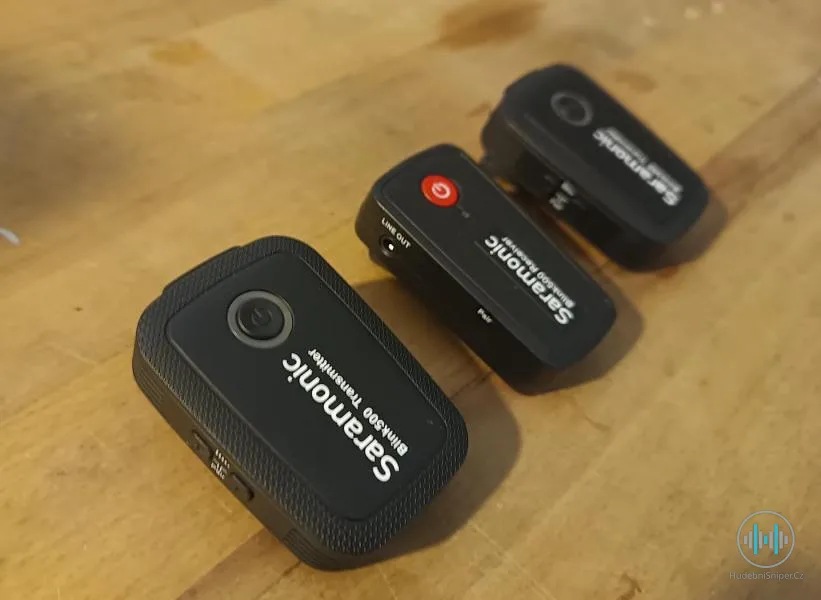 Sada 2 bezdrátových mikrofonů Saramonic Blink 500 + 1 Přijmač