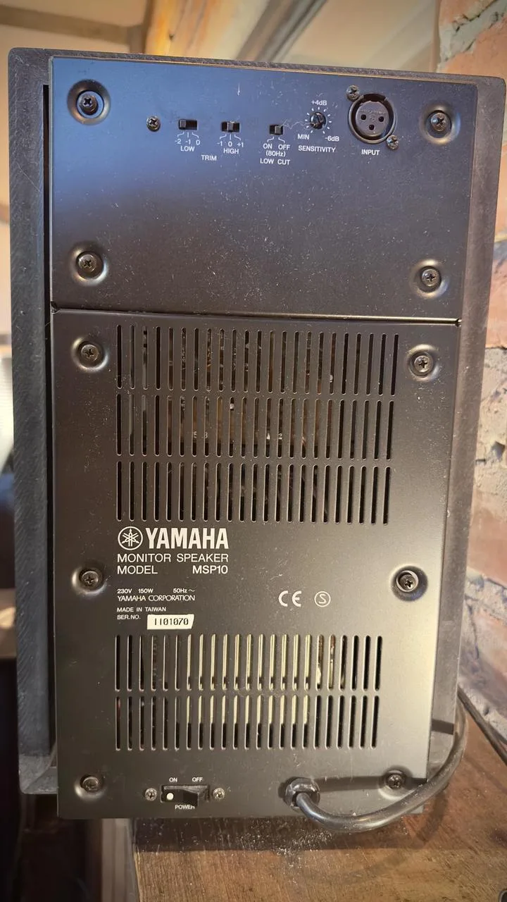 Yamaha MSP10 – Aktivní studiové monitory pro profesionály
