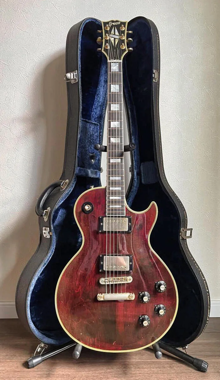 Predám Greco Les Paul EGC-1000 CUSTOM rok 1977 Wine Red