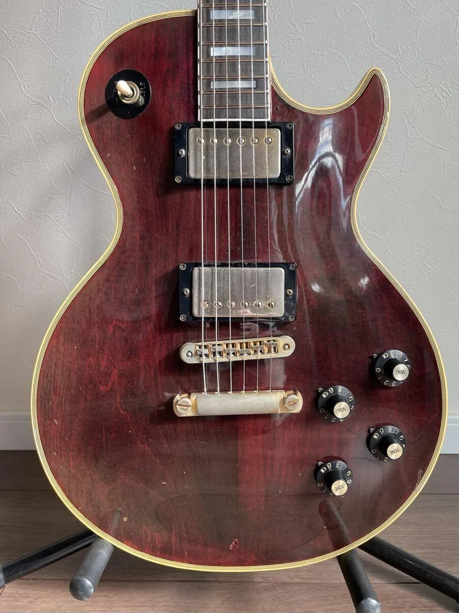 Predám Greco Les Paul EGC-1000 CUSTOM rok 1977 Wine Red