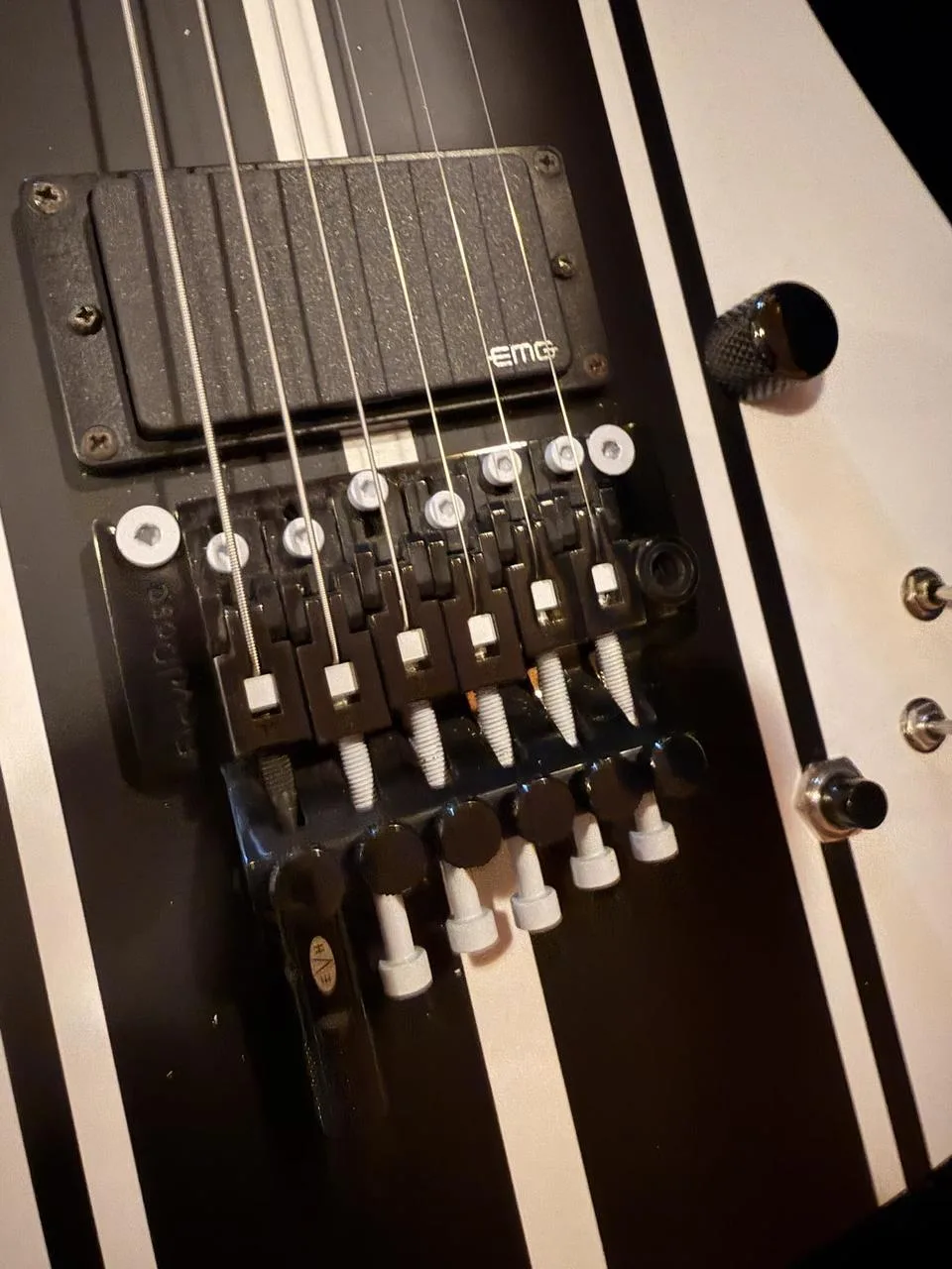 Schecter DJ Ashba Satin White