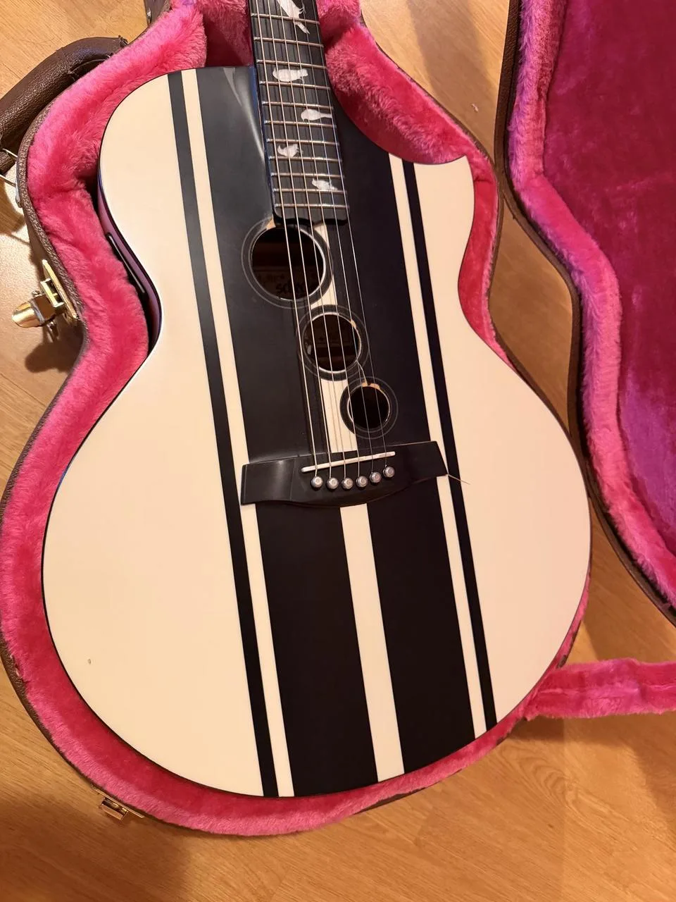 Schecter DJ Ashba Acoustic SW Satin White