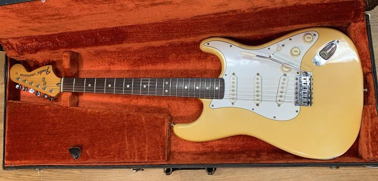 Fender Stratocaster Olympic White 1973!