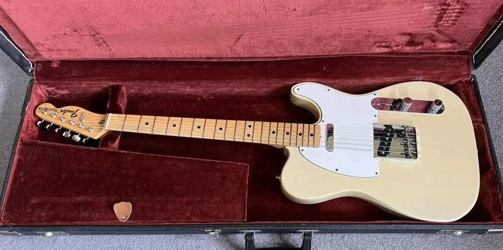 Fender Telecaster 1973 BLONDE MAPLE NECK!