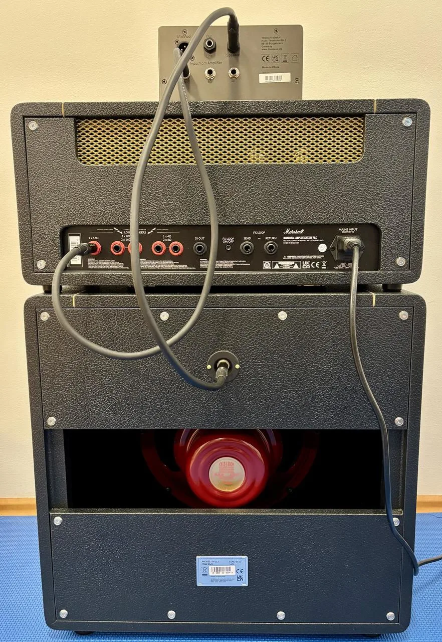 Prodám reprobox Marshall Studio Vintage SV112 cabinet