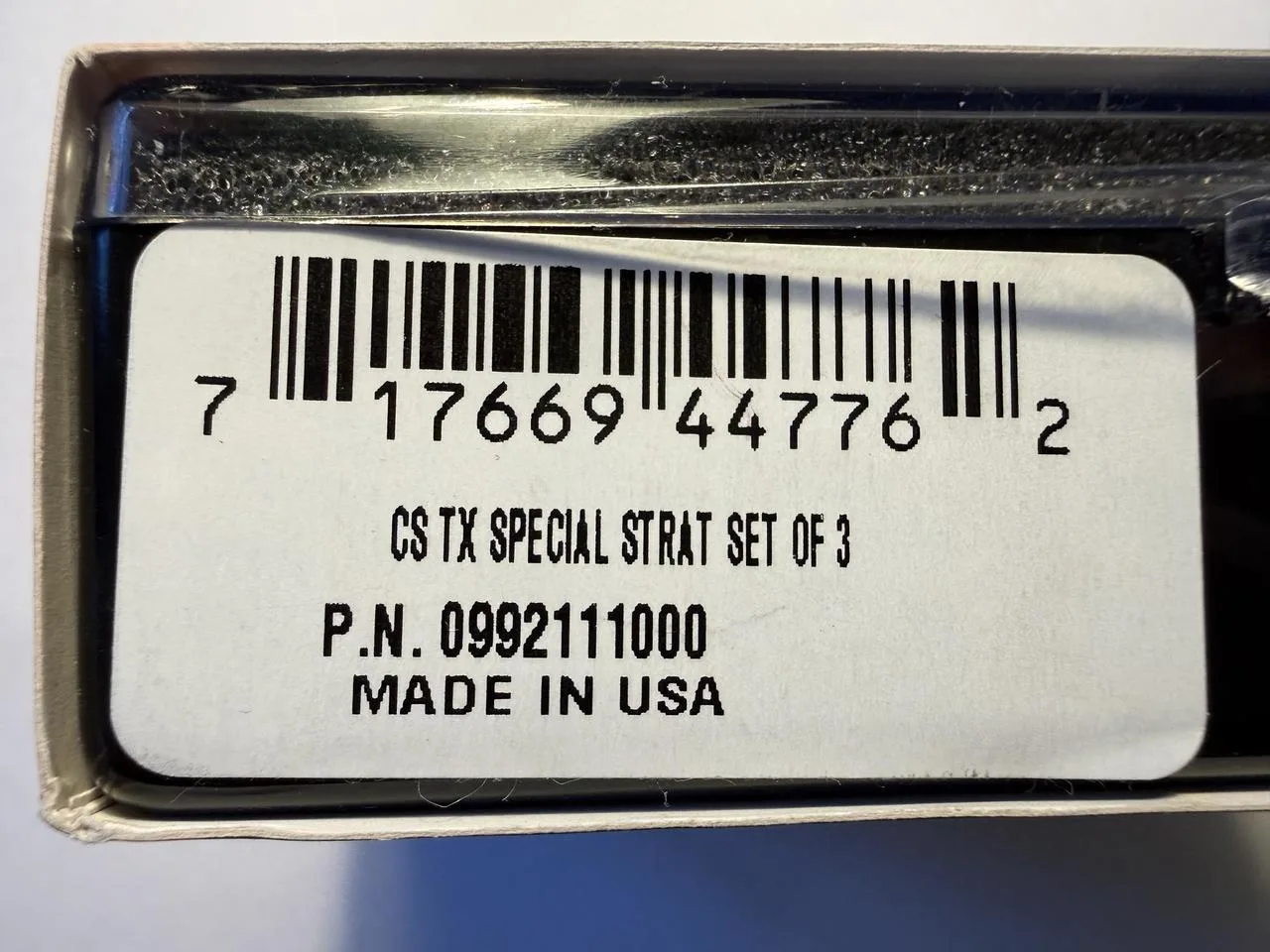 Snímače TEXAS SPECIAL Stratocaster