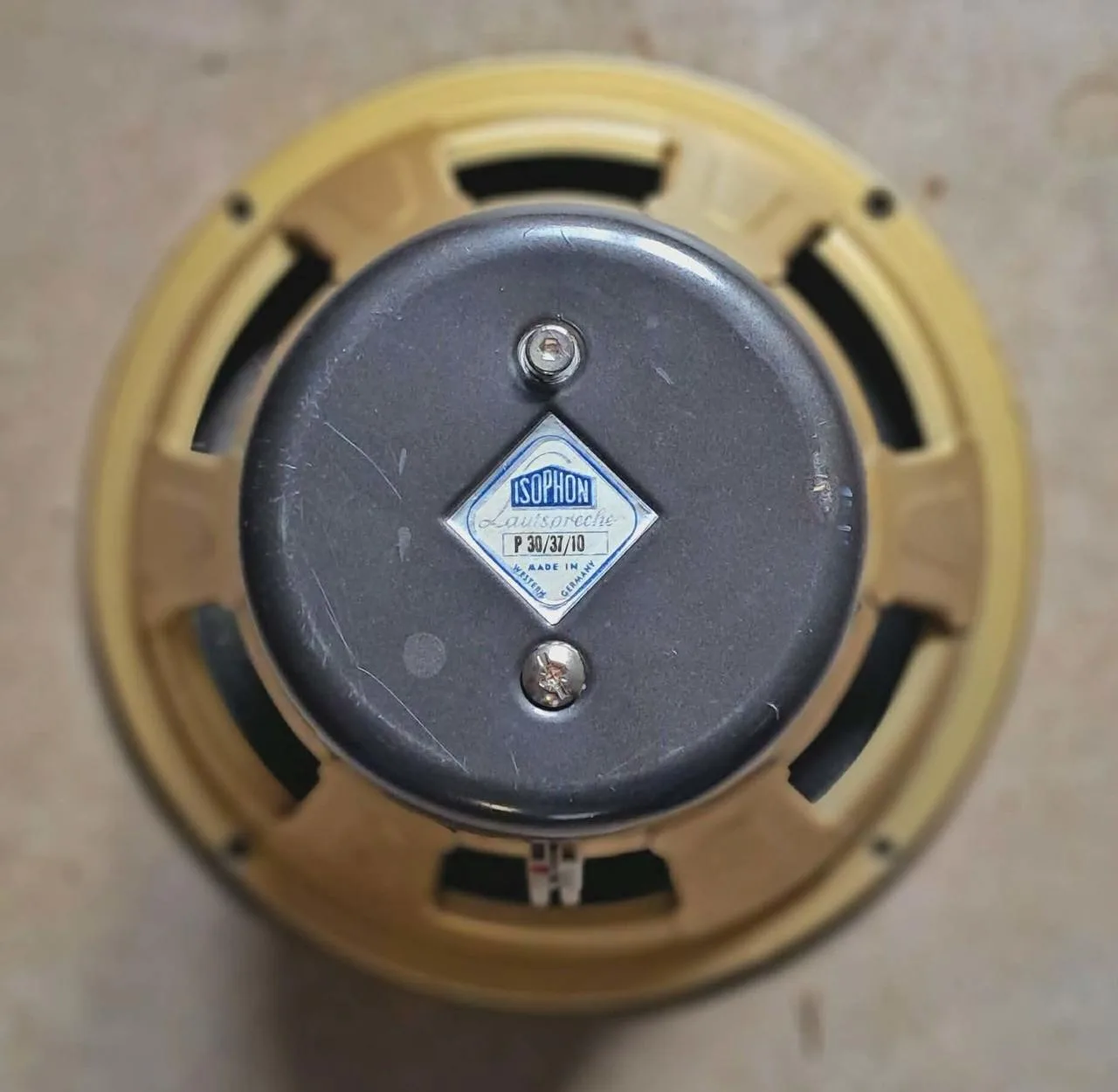 REPRO 11.8 ISOPHONE 30/37/10(GERMANY1966) 2X,BOZAK(USA1960)