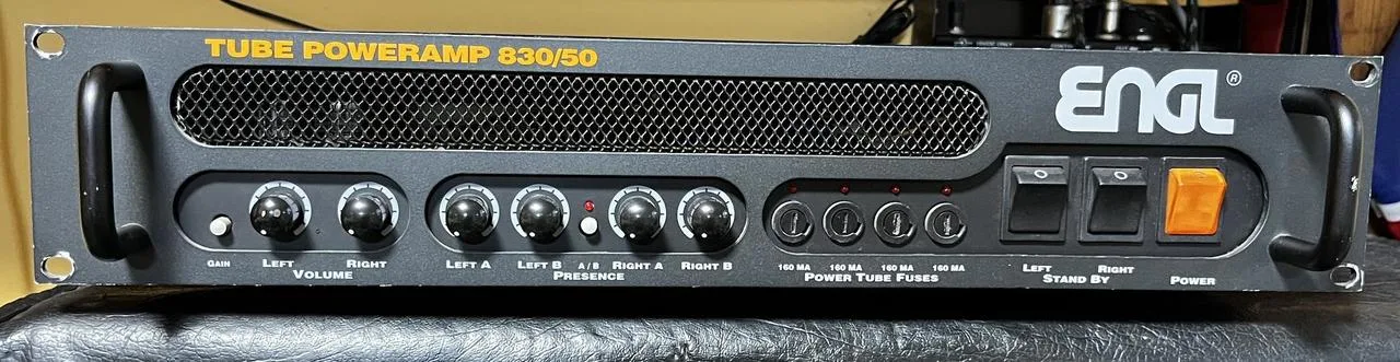 ENGL TUBE POWER AMP 830/50 - koncový zesilovač