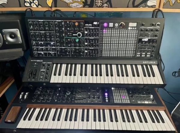 Arturia Matrixbrute Noir, záruka +2yr, stav nového, ze studia - NOVÁ CENA