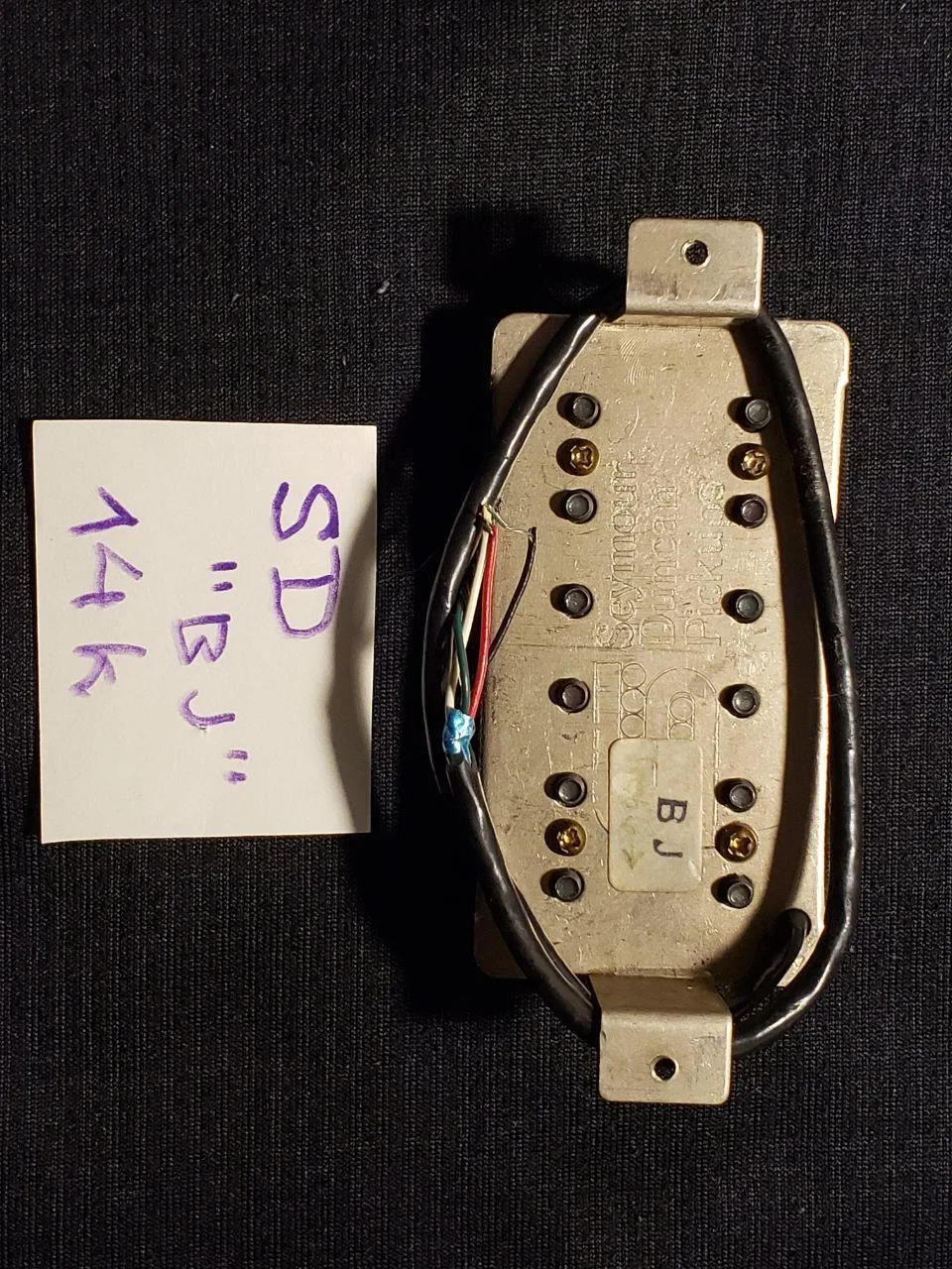 Pickups, Seymour Duncan- JB, BJ, MGJ, JBJ, Phat Cat…