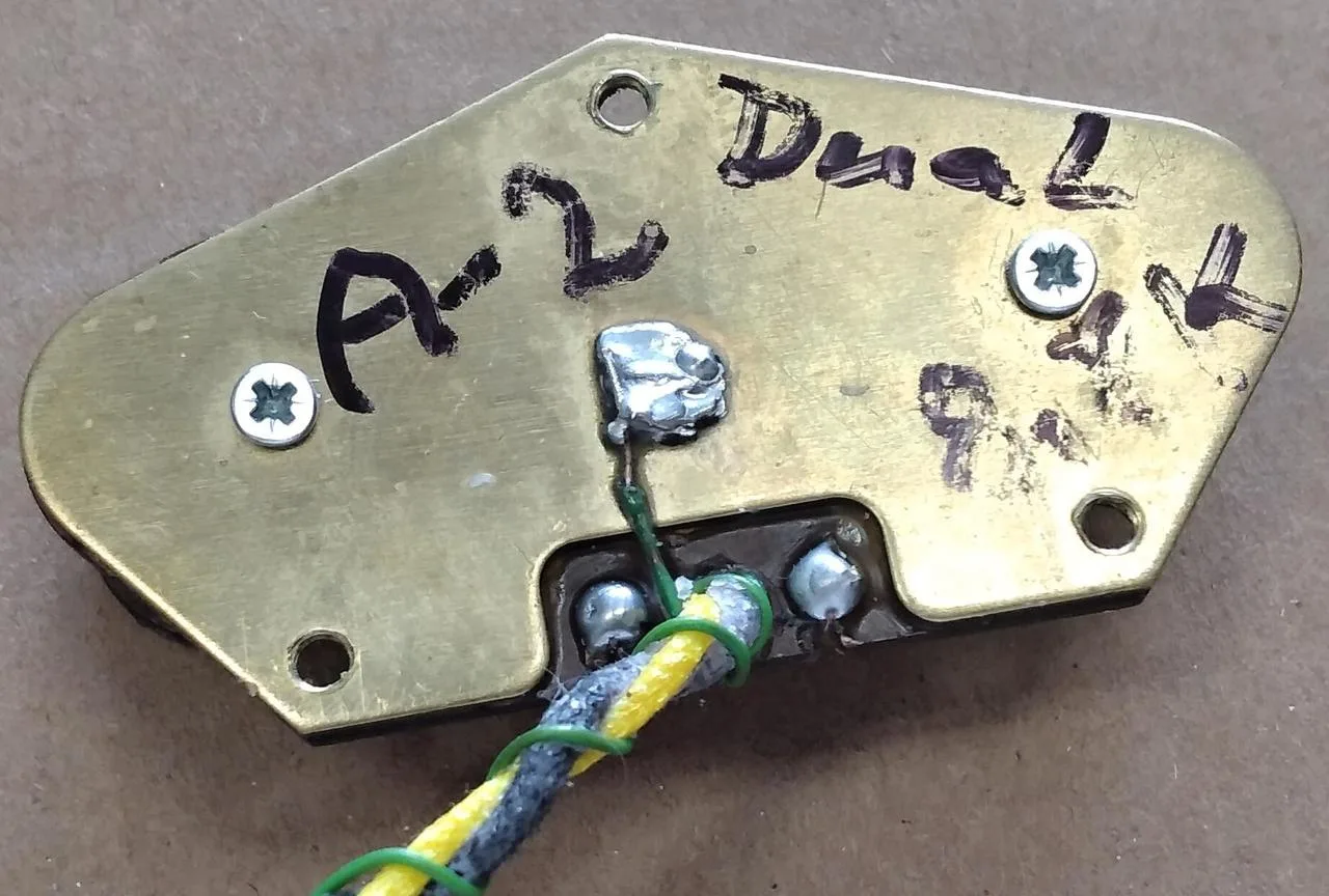 Dronski pickup MD Tele 51´Alnico-II Pro dual bridge