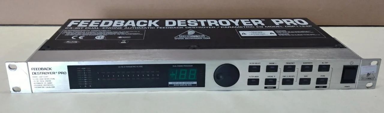 Behringer Feedback destroyer PRO DSP 1124P