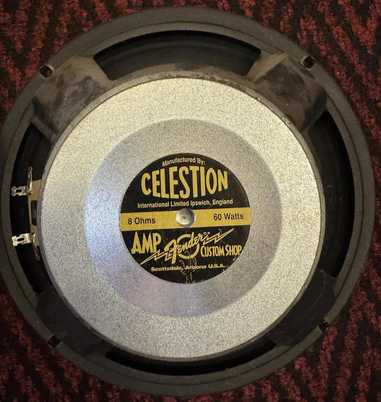 1995 USA Celestion G10 Fender Amp Custom Shop 10"speaker