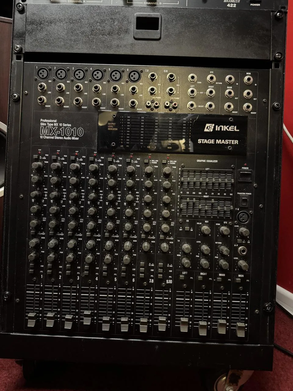 INKEL STAGE MASTER MX-1010 STEREO AUDIO MIXING DESK