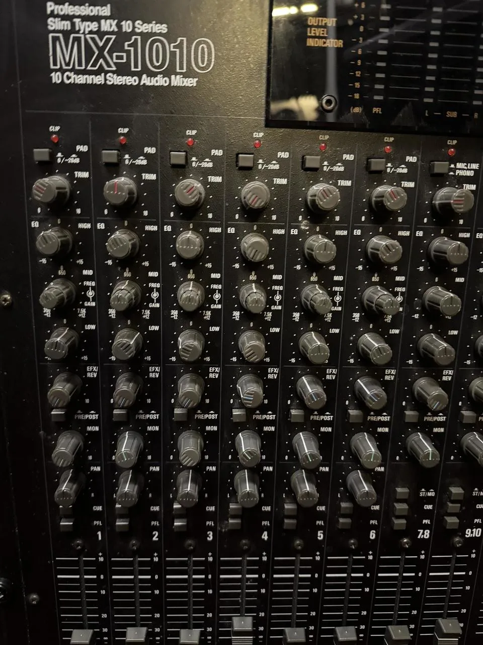 INKEL STAGE MASTER MX-1010 STEREO AUDIO MIXING DESK