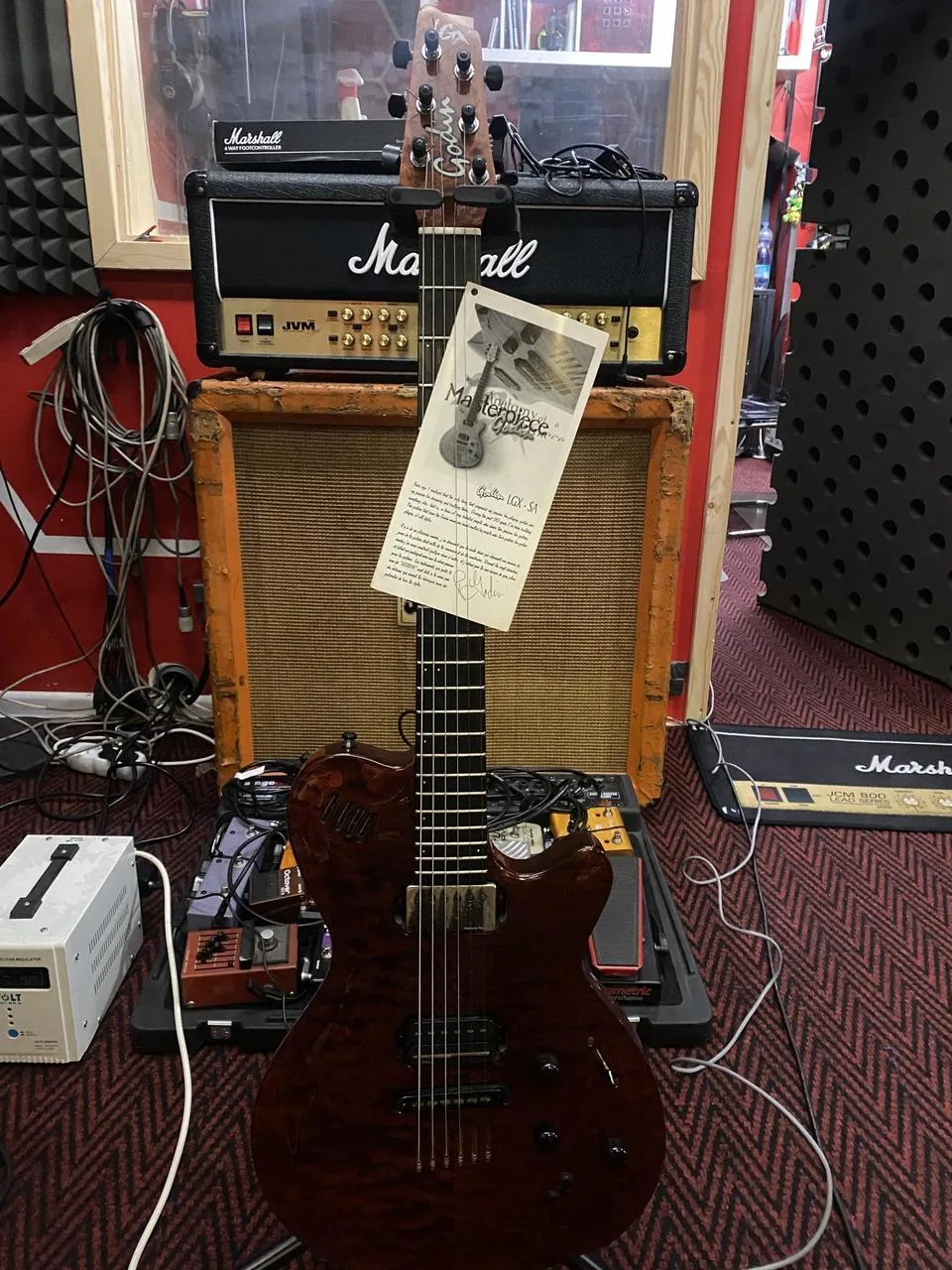 1993 Godin LGX - SA 1 AAA Flame Maple Carved Top