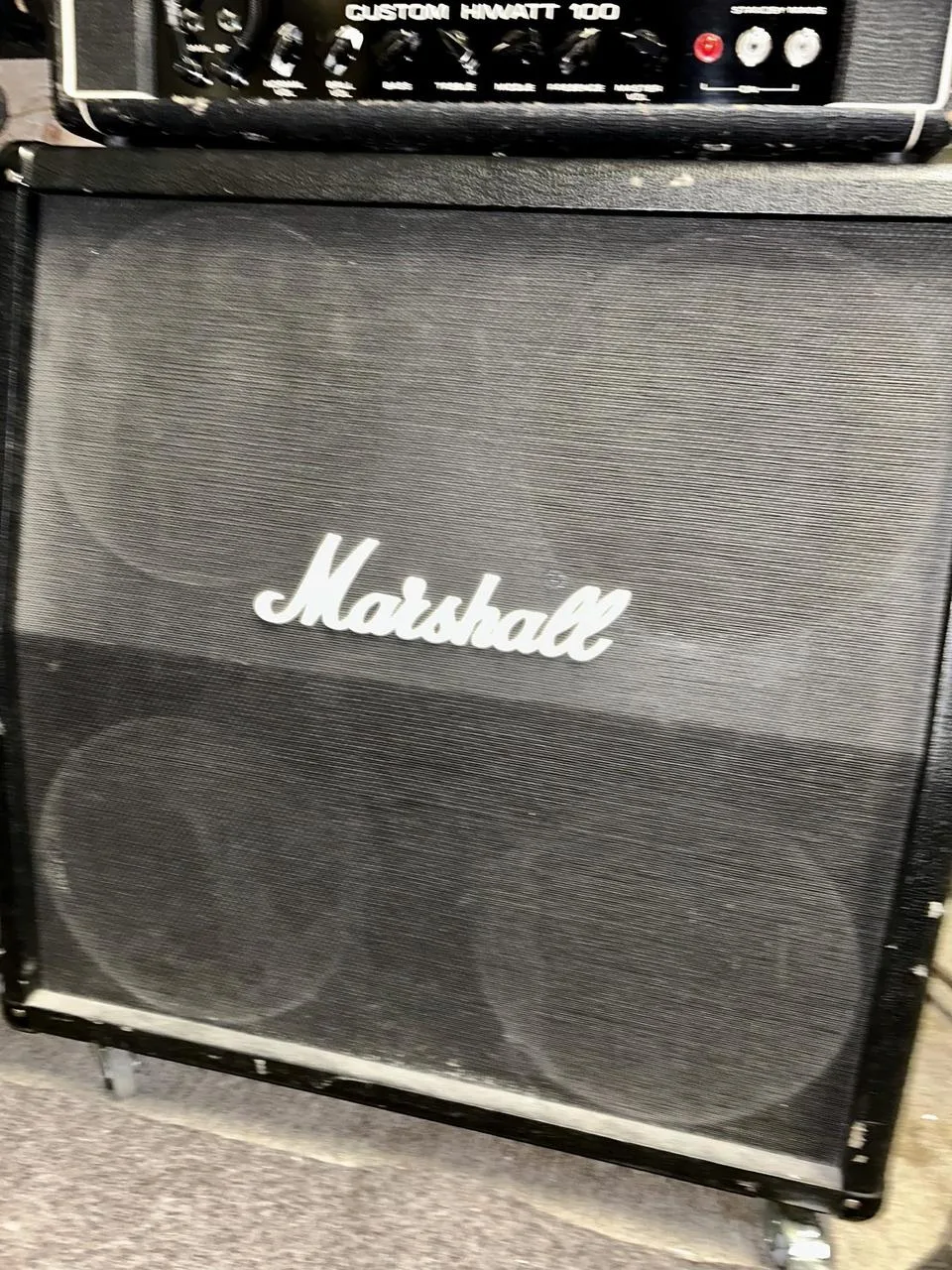 MARSHALL box 4x12" MC412 prázdný.