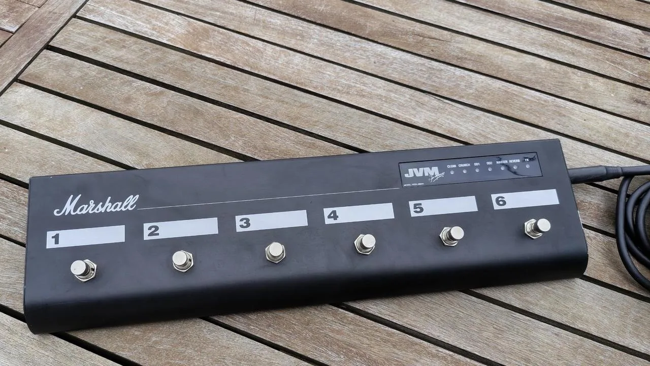 6-footswitch Marshall PEDL-00044 JVM