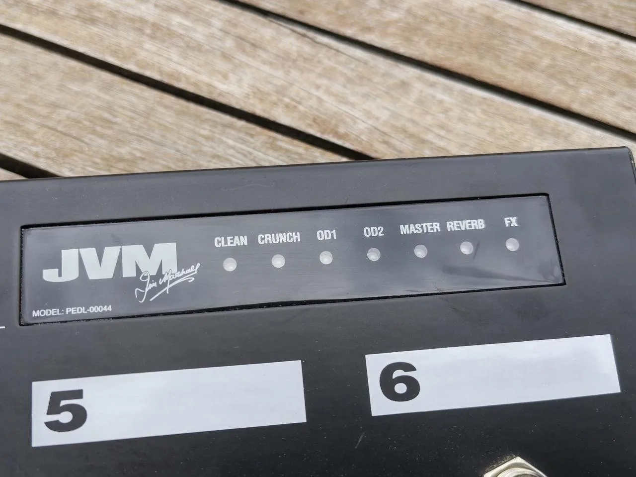 6-footswitch Marshall PEDL-00044 JVM