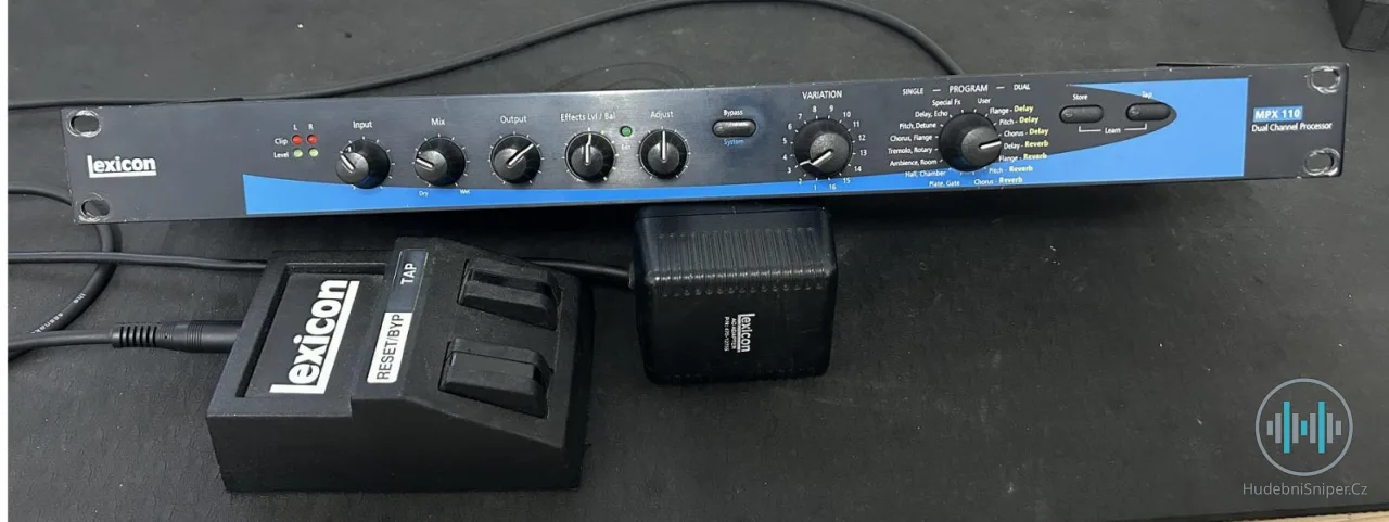 Lexicon MPX 110 + footswitch LEXDFS