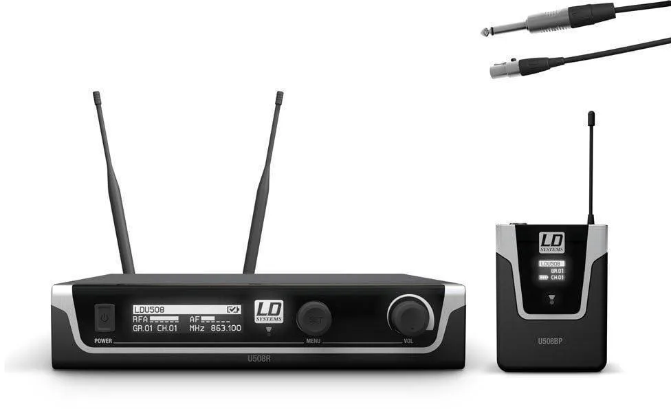 LD Systems U508 BPG Bezdrotovy system + U500 rackmount