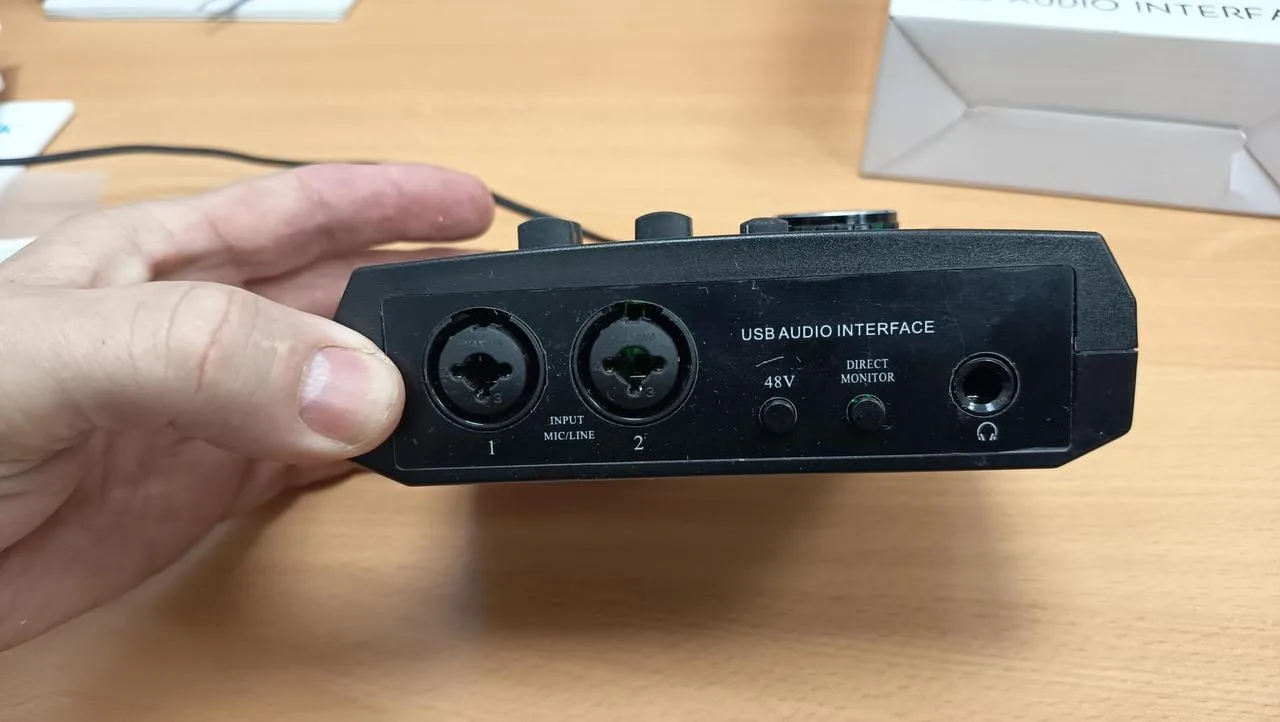 Zvuková karta USB -C