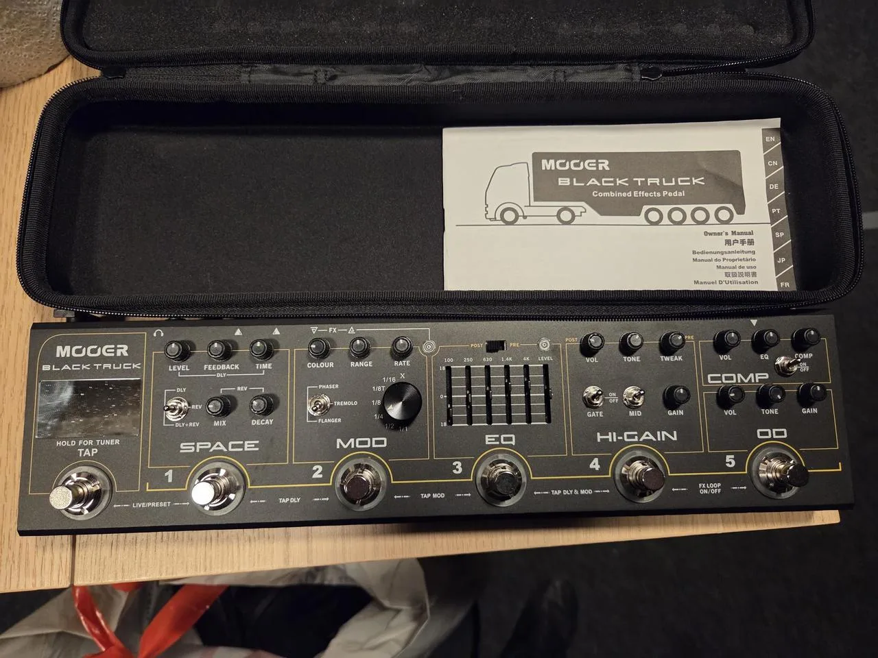 Multiefekt MOOER Black Truck