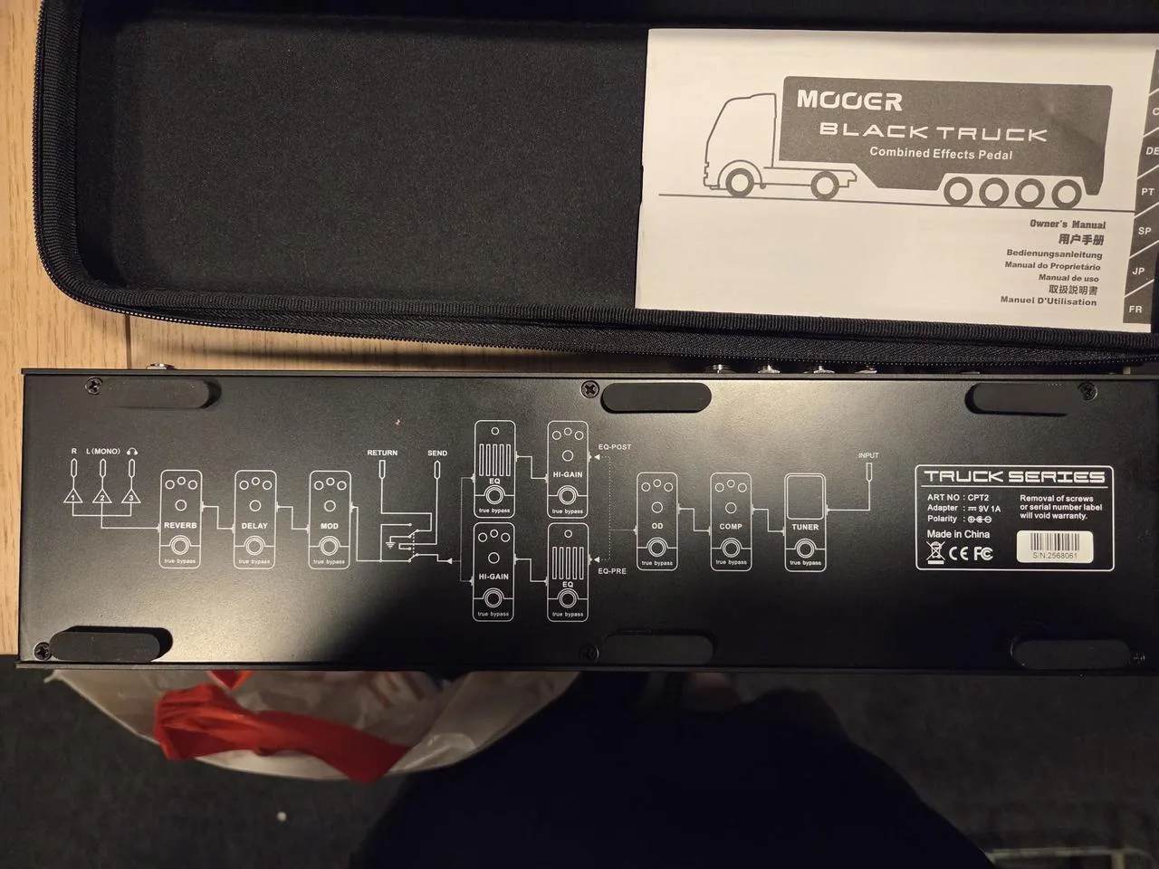 Multiefekt MOOER Black Truck