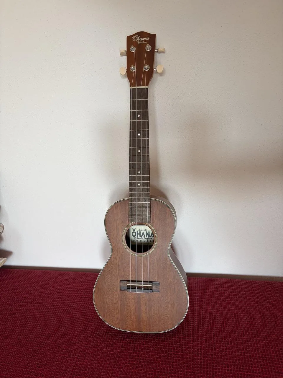 Koncertní ukulele OHANA CK-20 Mahagon