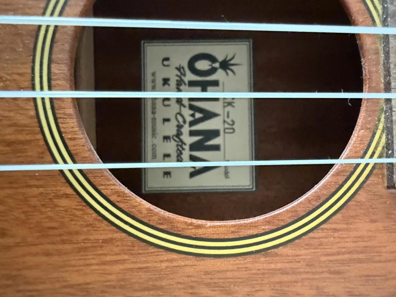 Koncertní ukulele OHANA CK-20 Mahagon