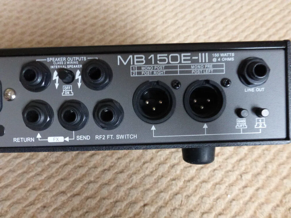 zesilovač GK Gallien Krueger MB150E-III, nebo ML-E,, 2100SEL