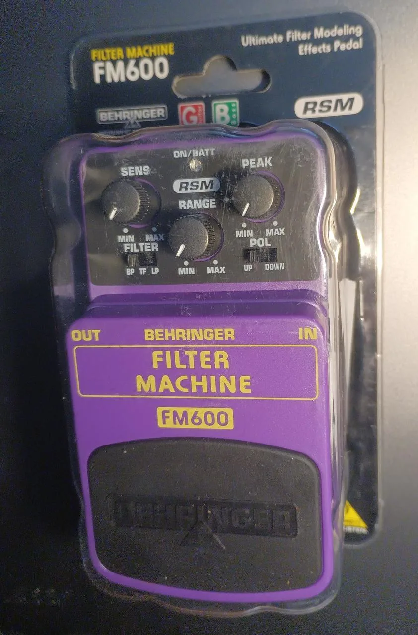 NEW Behringer Filter Machine FM600 -  Auto Envelope Wah