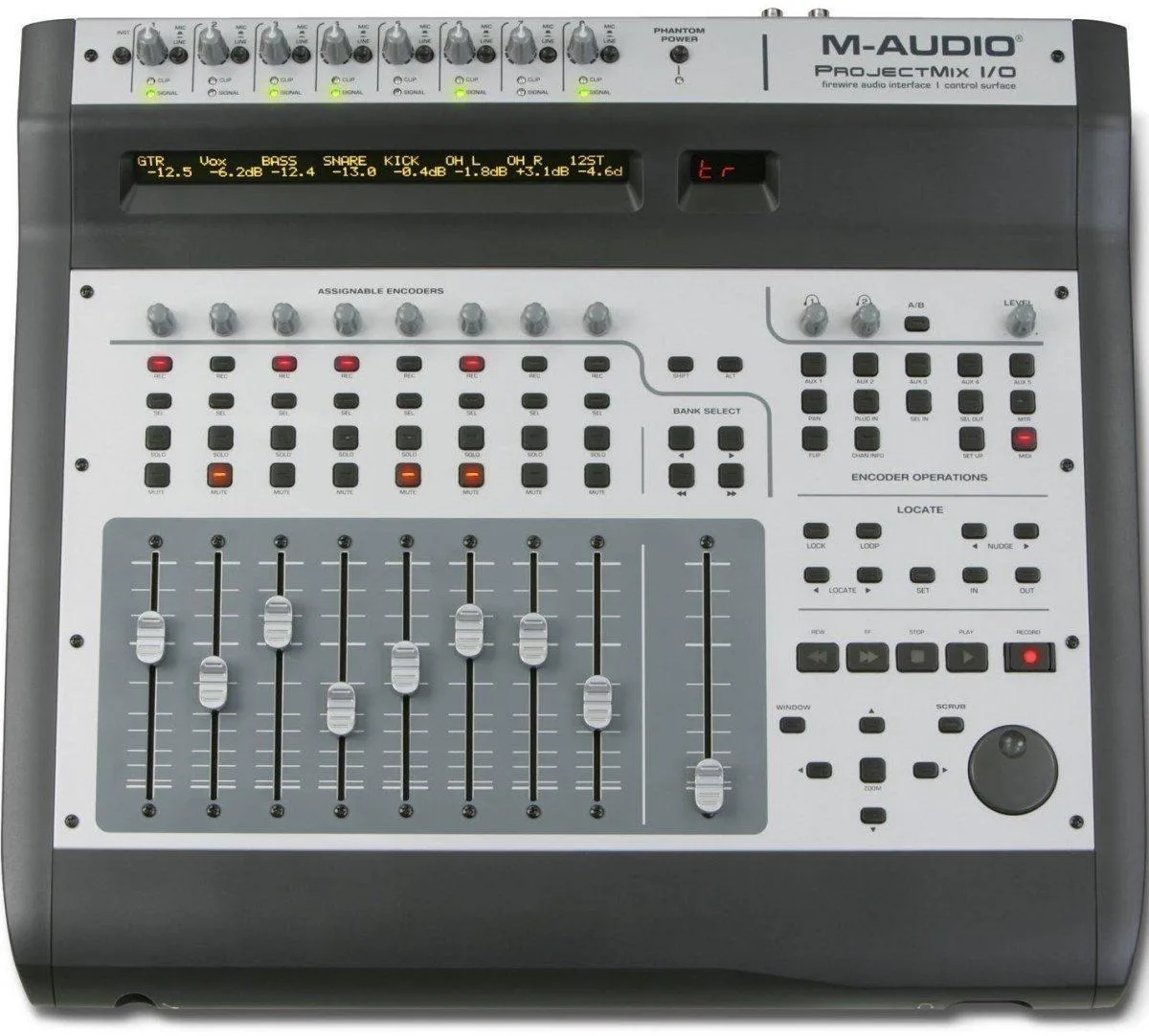 M-Audio ProjectMix - zvukovka +DAWcontroller +motor. fadery