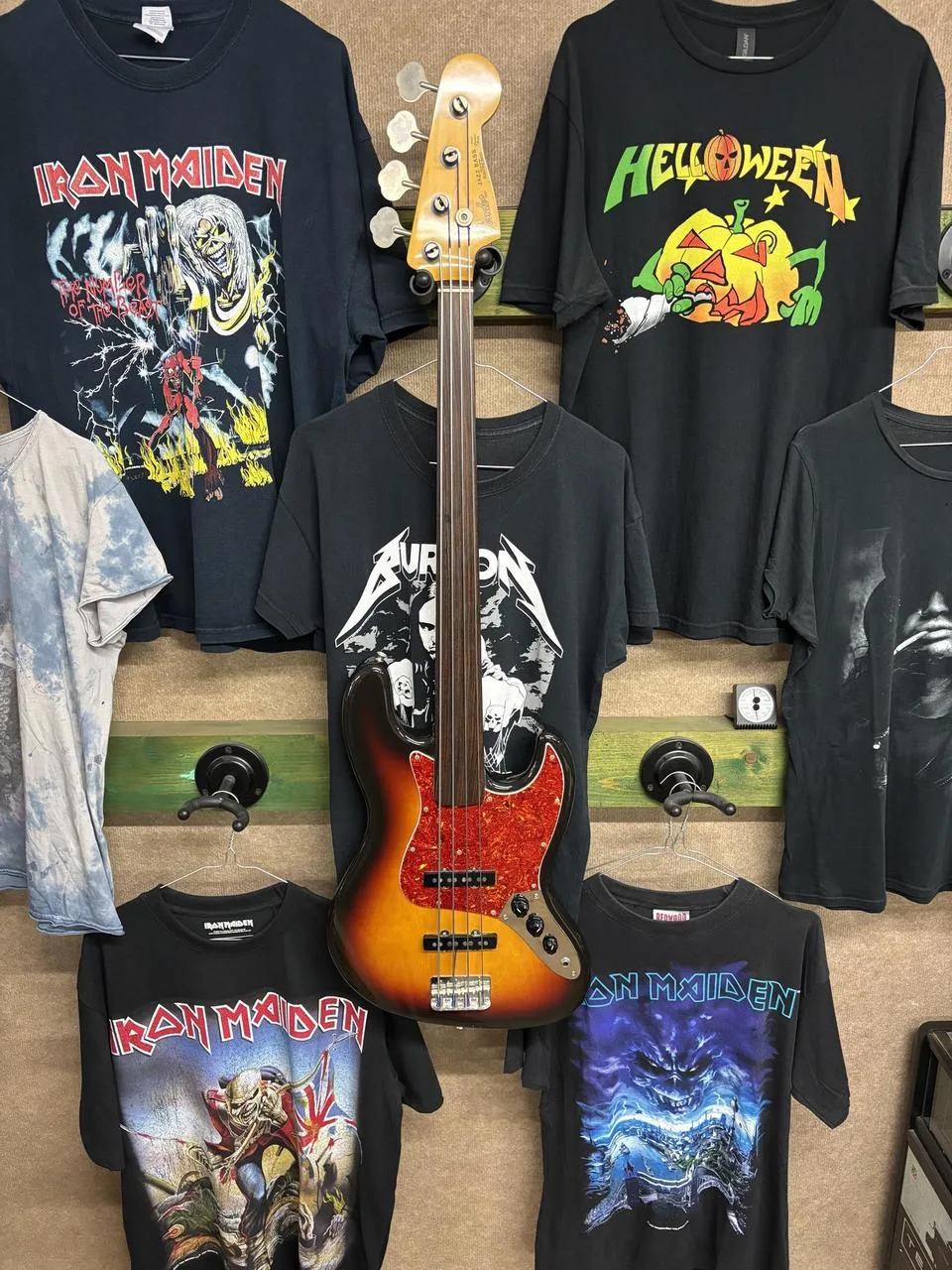 Fender Jazz Bass JB60-62FL Sunburst Fretless Japan r. 89-90