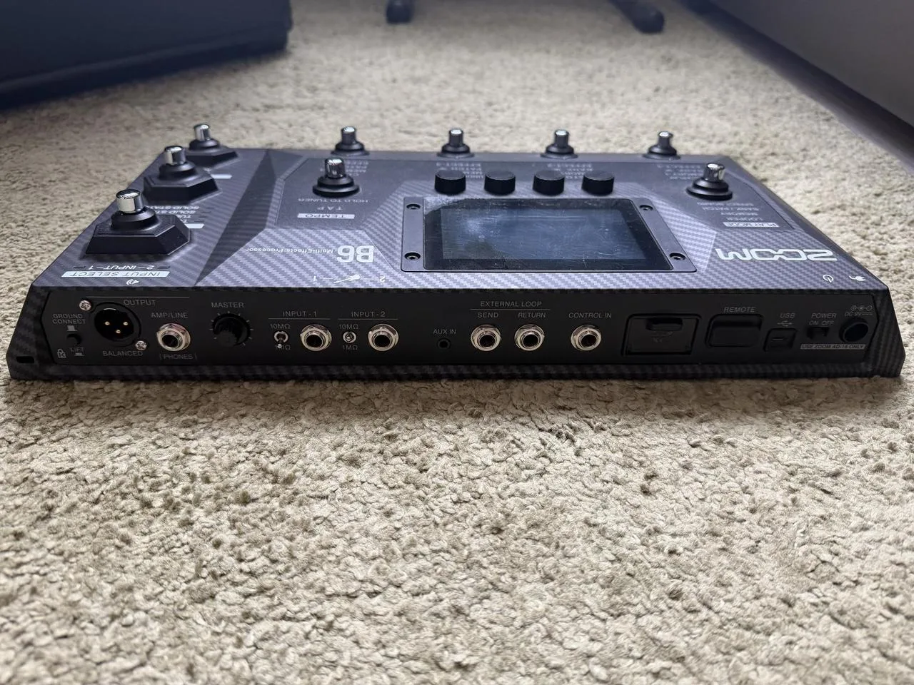 Zoom B6 Basgitarový multiefekt