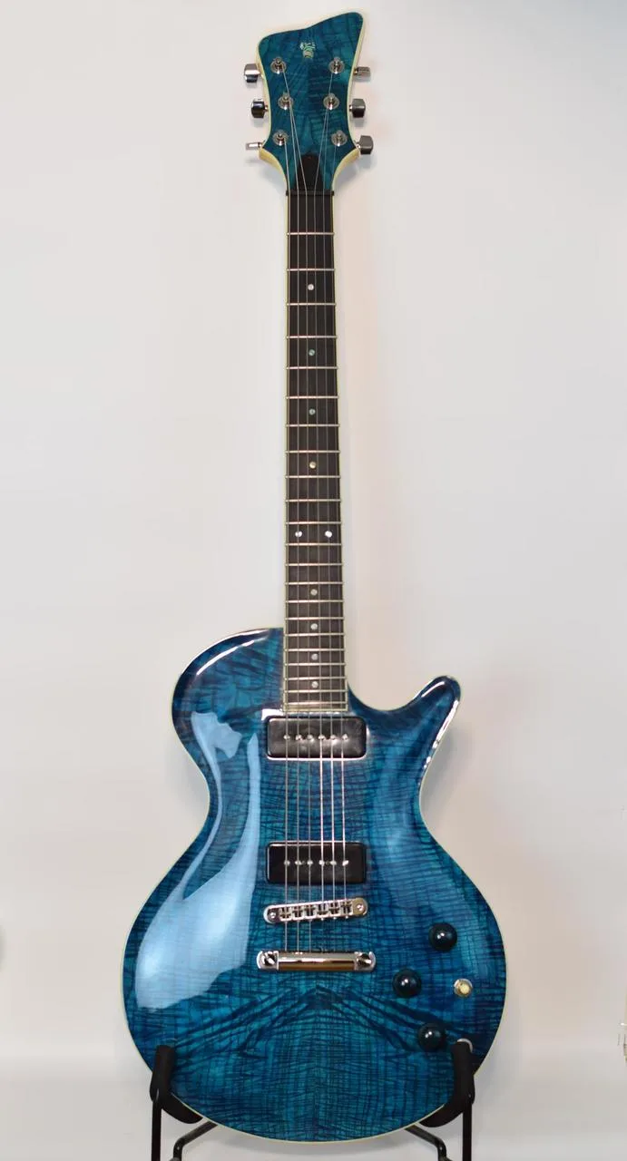 Custom kytara typ LP, Hubáček Instruments