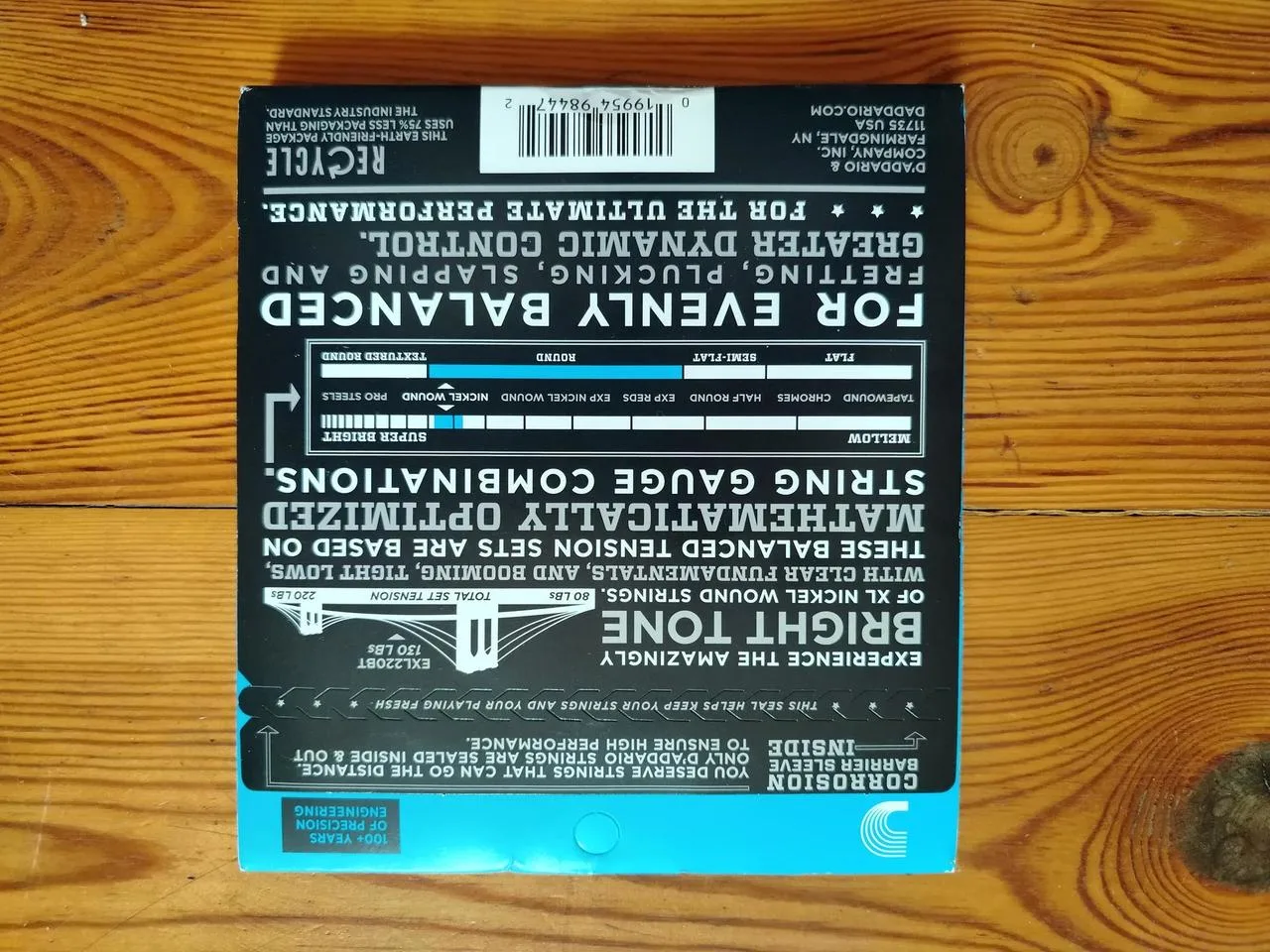 Struny D'Addario EXL220BT
