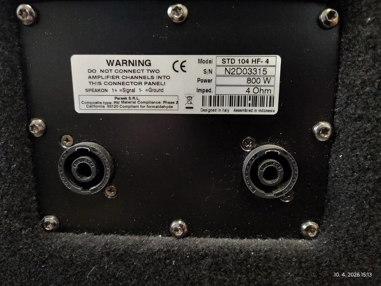 MARKBASS Standard 104HF-4